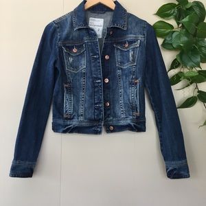 Aeropostale Distress Denim Jacket
